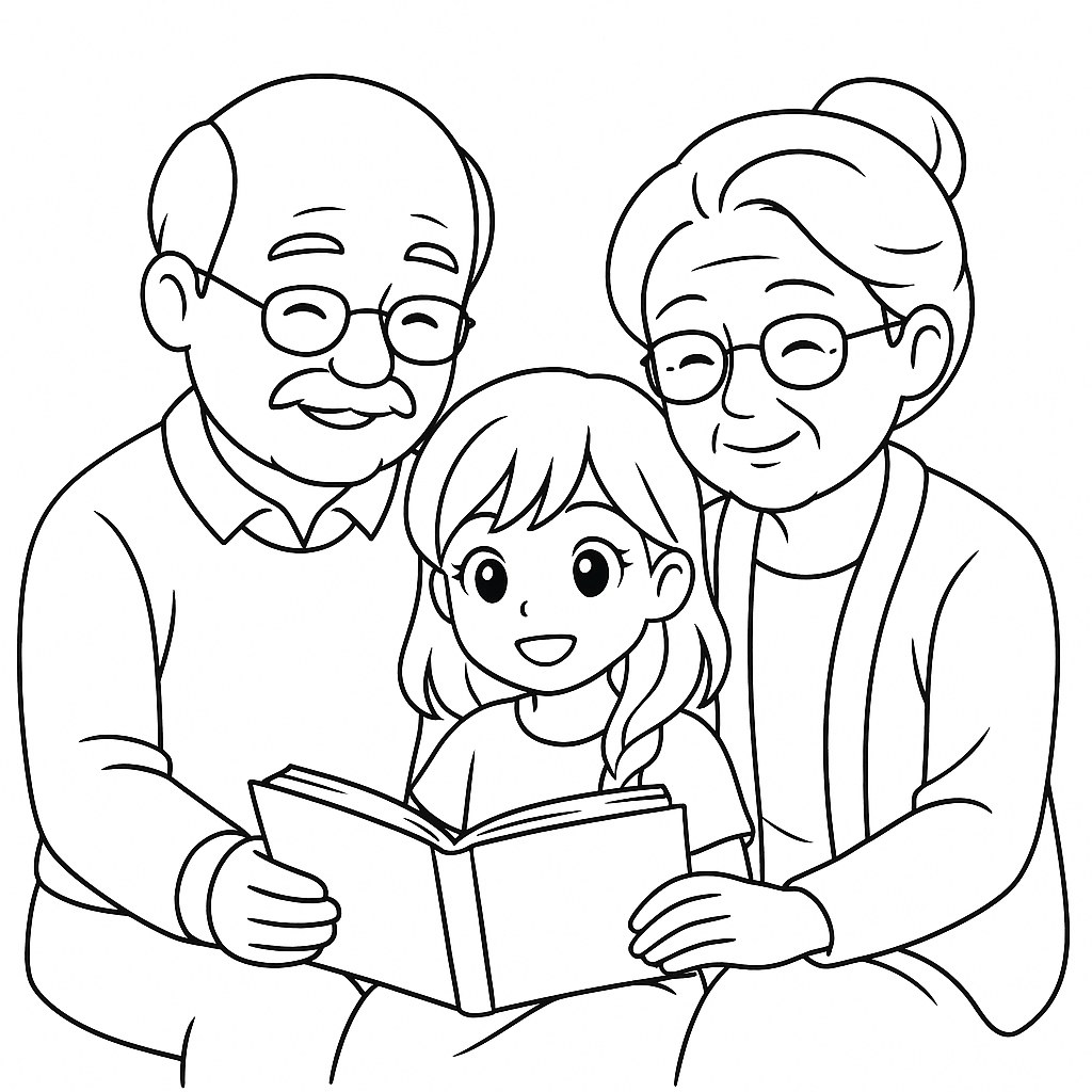 Ông bà yêu thương