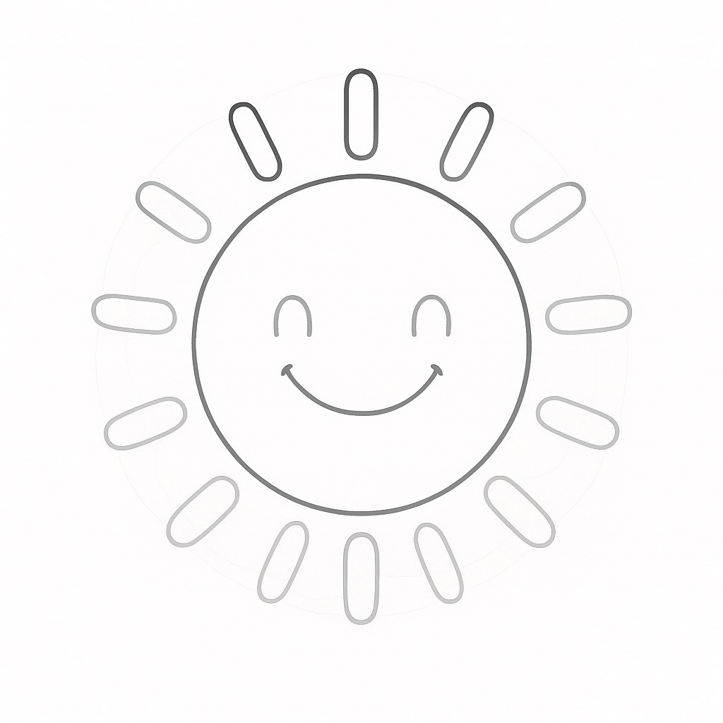 Ông mặt trời thủy tinh trong suốt