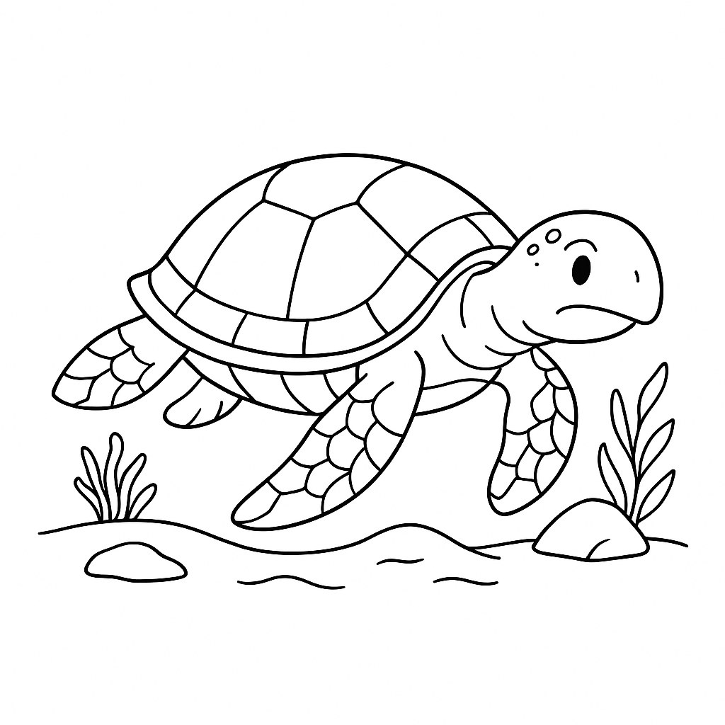 Rùa biển hiền hòa