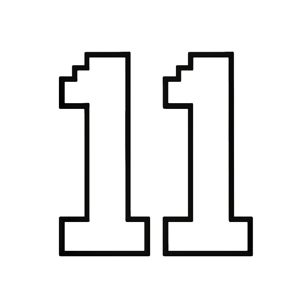 Số 11 pixel game