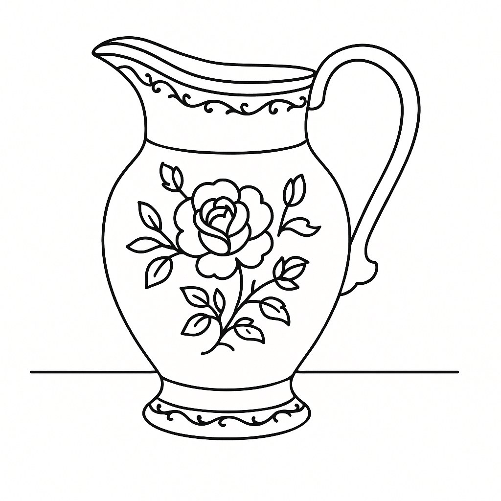 Sứ hoa văn châu Âu