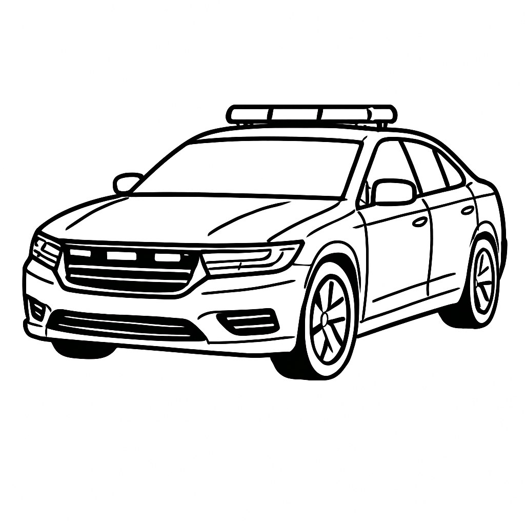 Xe cảnh sát hiện đại