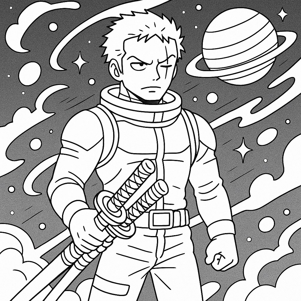 Zoro trong không gian vũ trụ