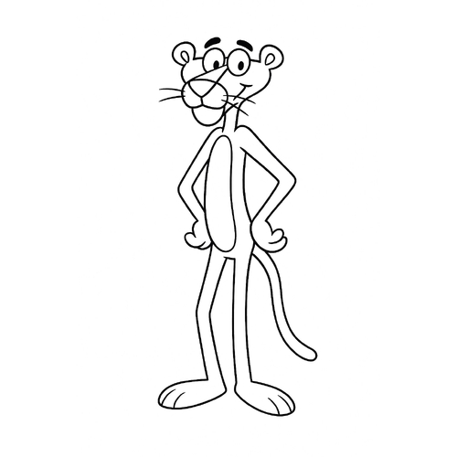 Tô màu báo hồng cho bé sáng tạo vui học 2025