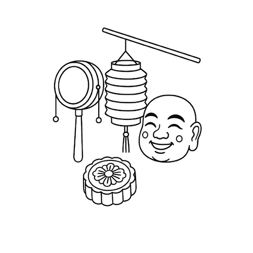 Tô màu đồ chơi trung thu cho bé đẹp nhất 2025