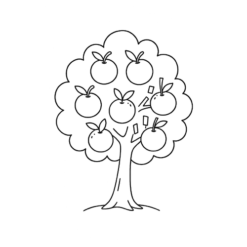 Tô màu cây cam cho bé sáng tạo và học hỏi 2025