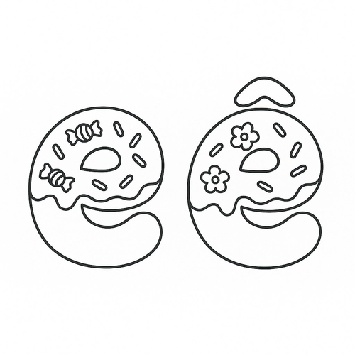 Tranh tô màu chữ cái e ê cho bé học vui 2025