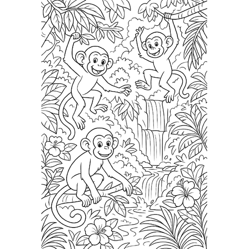 Bé Bún tô màu dễ thương cho bé sáng tạo 2025