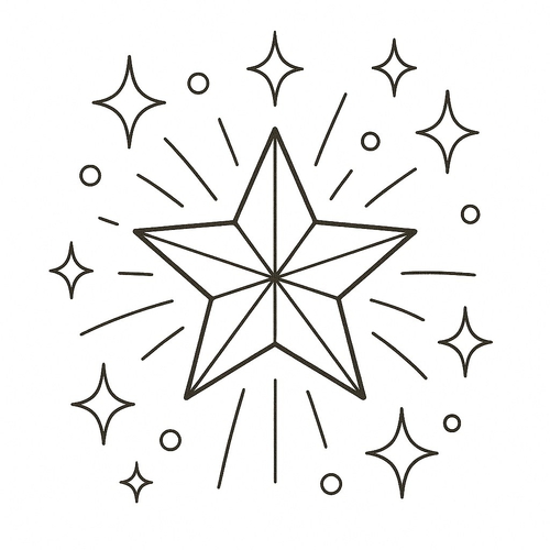 Tranh tô màu tô màu kim tuyến cho bé đẹp lung linh 2025