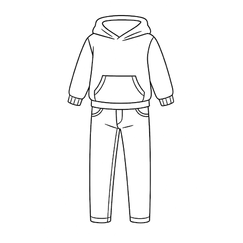 Tranh tô màu quần áo bé trai bé gái 2025 - Thỏa sức sáng tạo