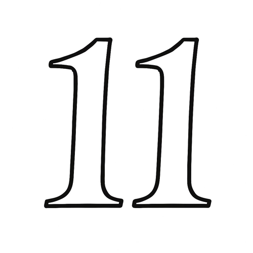 Tranh tô màu số 11 cho bé dễ thương và sáng tạo 2025