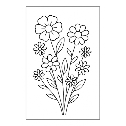 Thiệp Tô Màu 8/3 Cho Bé 2025 - Tranh Tô Màu Ngày Quốc Tế Phụ Nữ