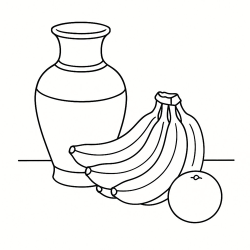 Vẽ lọ và quả tô màu cho bé sáng tạo đẹp nhất 2025