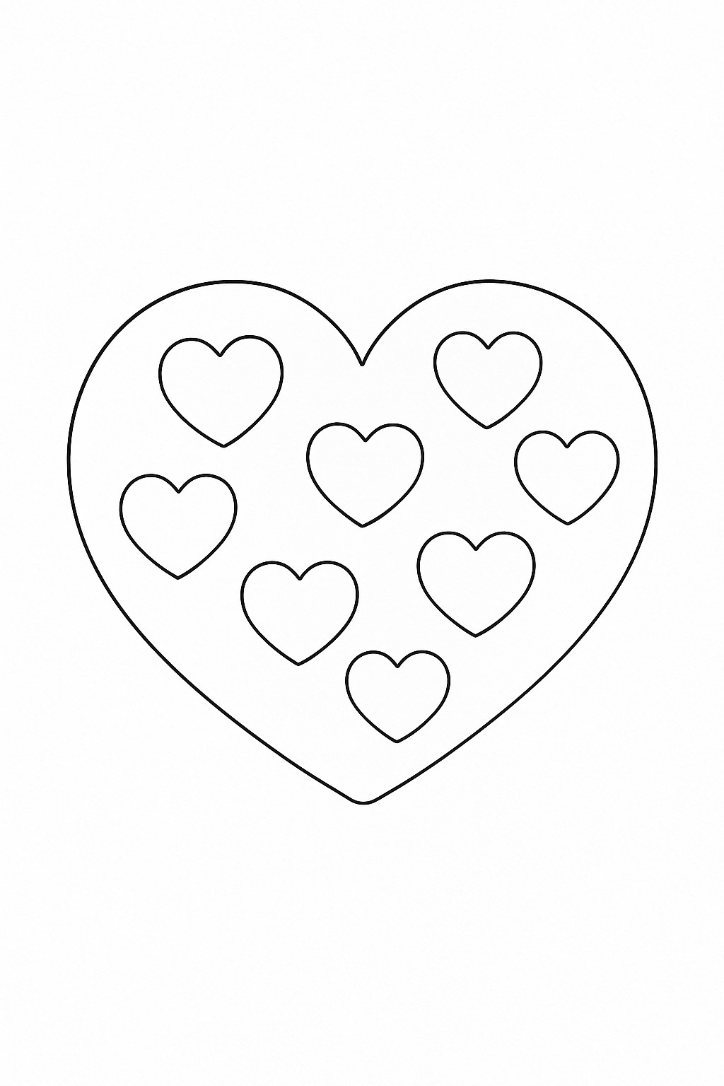 Bảng màu hình trái tim