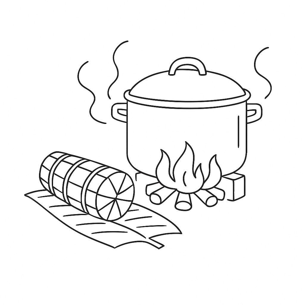 Bánh tét dân gian