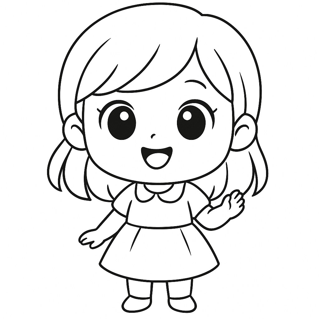 Bé Gái Chibi