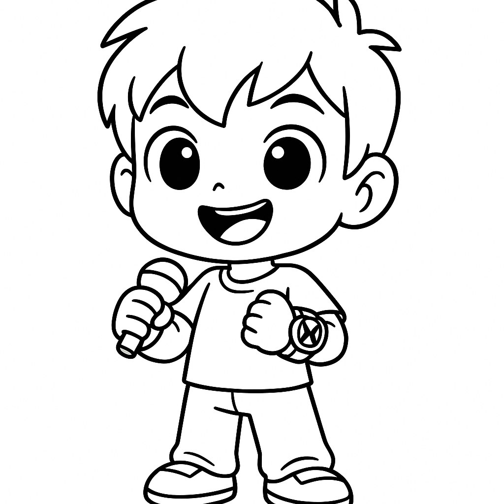 Ben Ten chibi