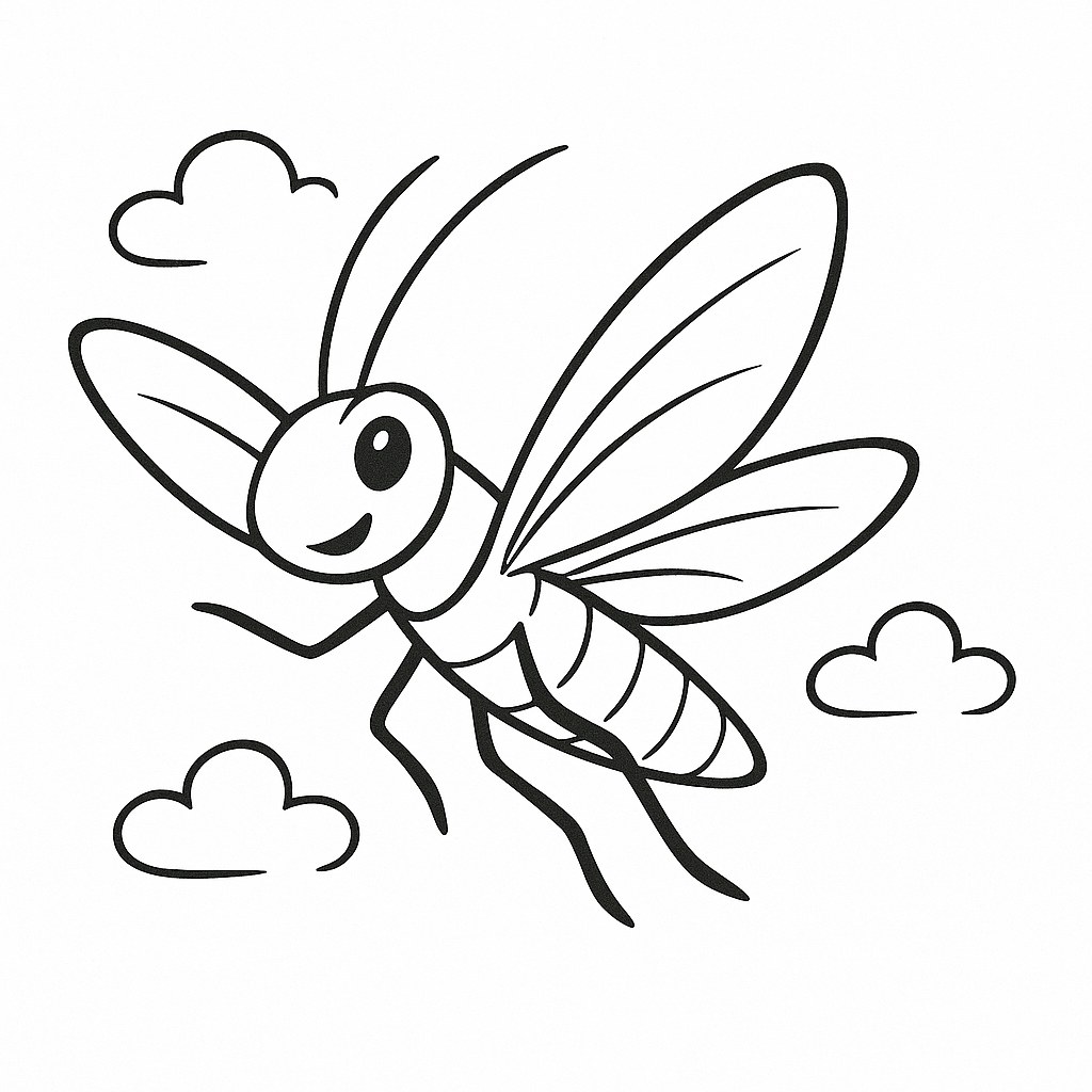 Châu chấu bay giữa trời