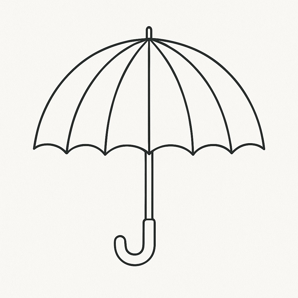 Chiếc ô cầu vồng