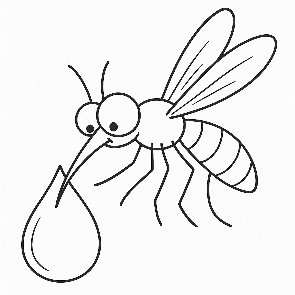 Con muỗi và giọt máu