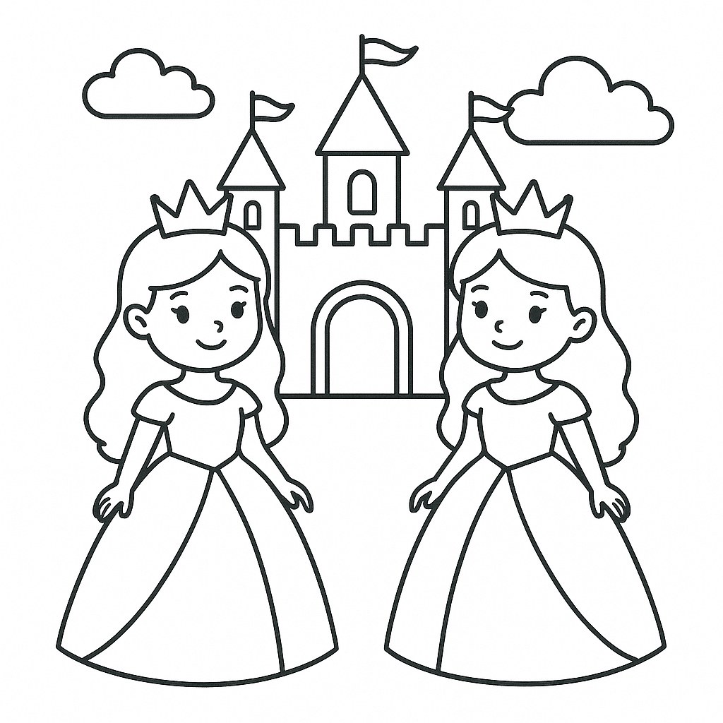 Công chúa sinh đôi cổ tích