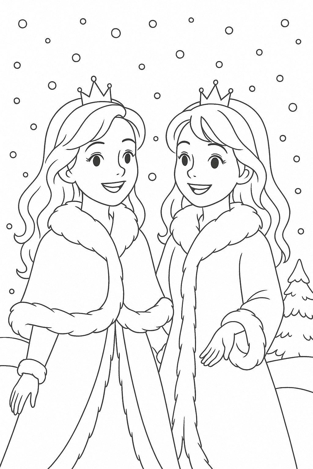 Công chúa sinh đôi mùa đông