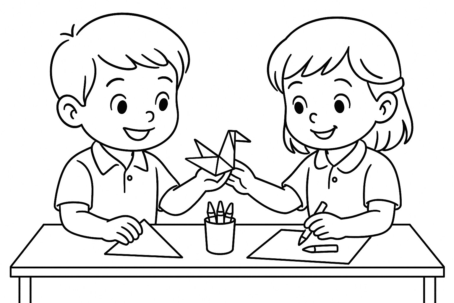 Học sinh giúp bạn