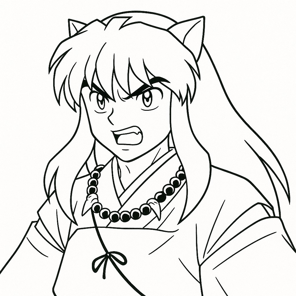 Inuyasha phong cách anime cổ điển