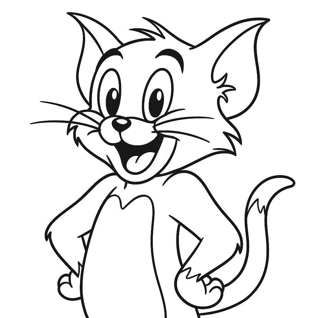 Mèo Tom đáng yêu