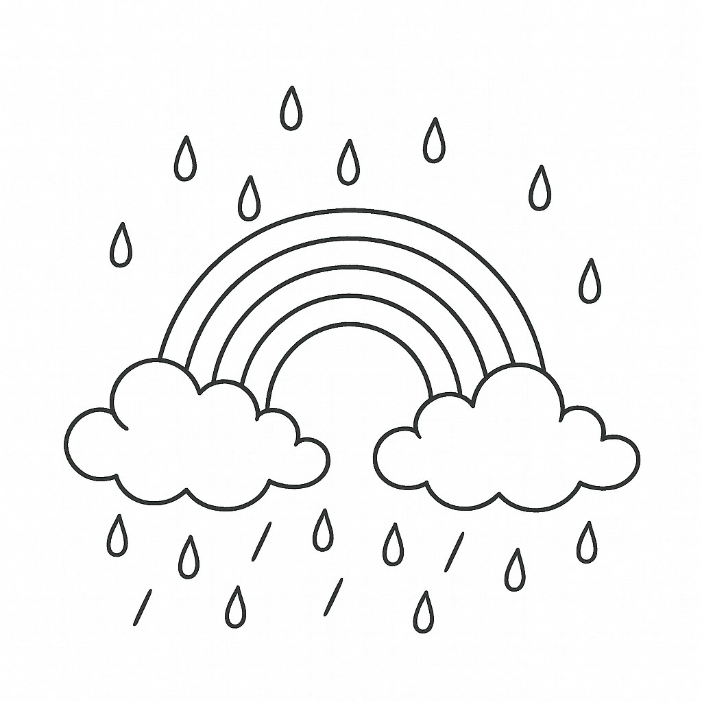 Mưa và cầu vồng