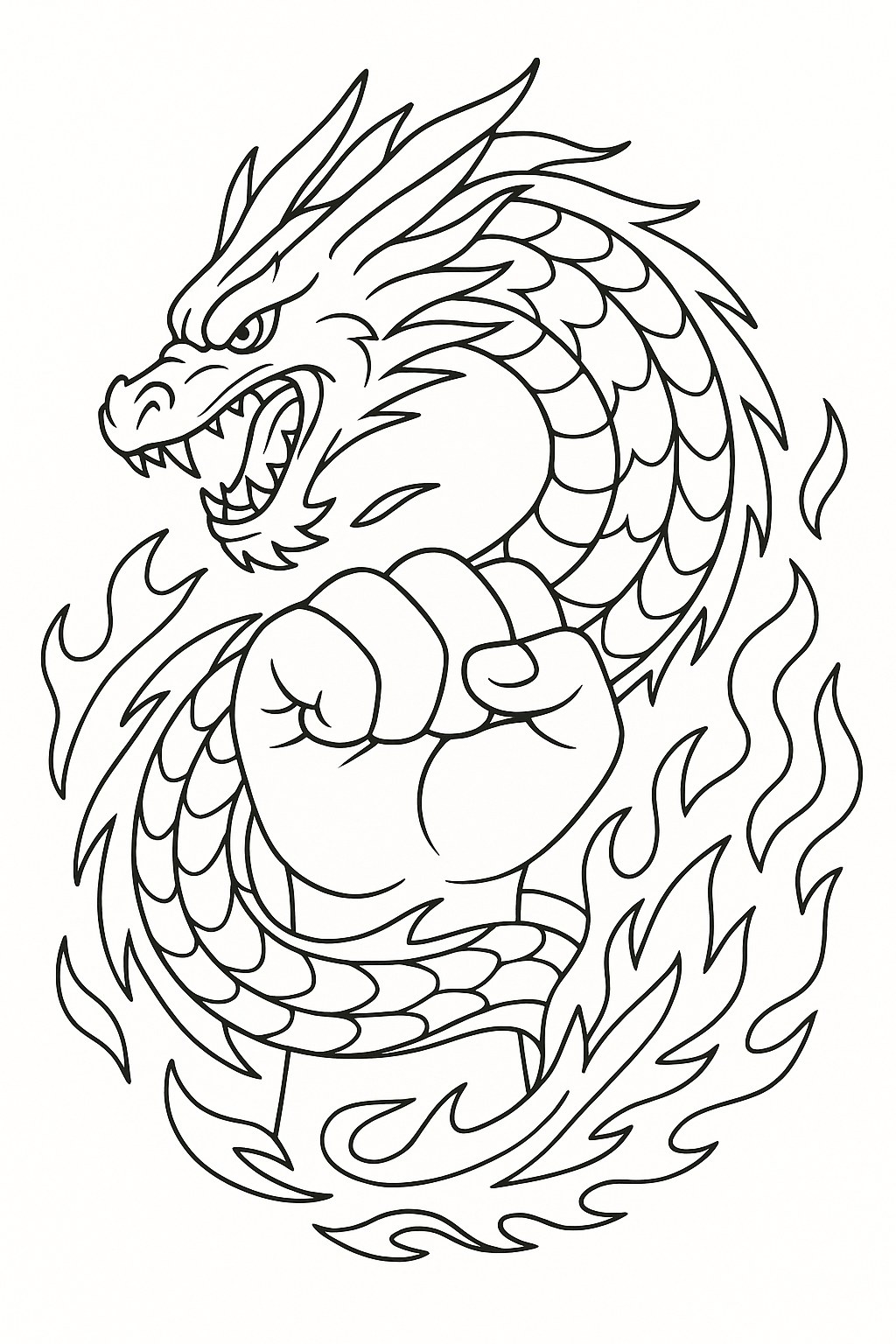 Tô màu nắm đấm cho bé sáng tạo đẹp nhất 2025