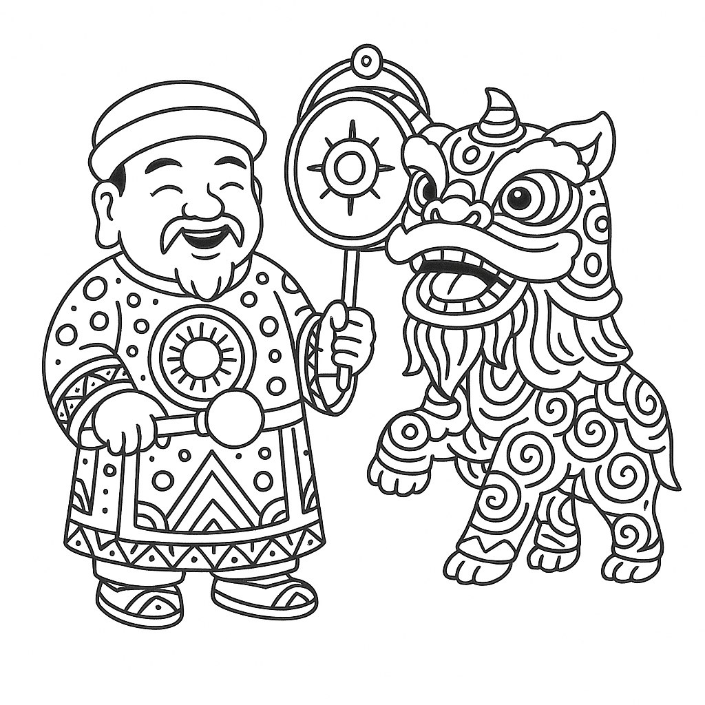 Ông Địa phong cách dân gian