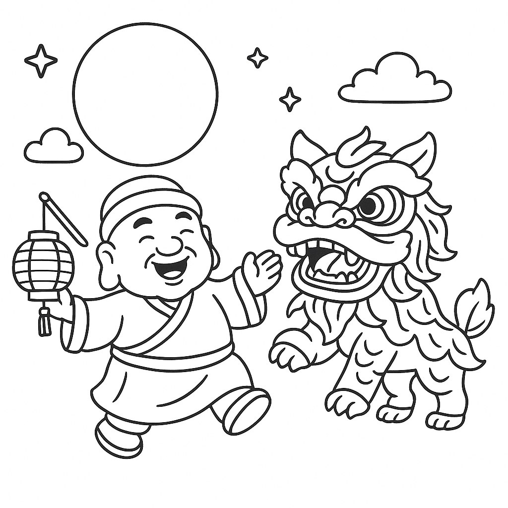 Ông Địa trung thu