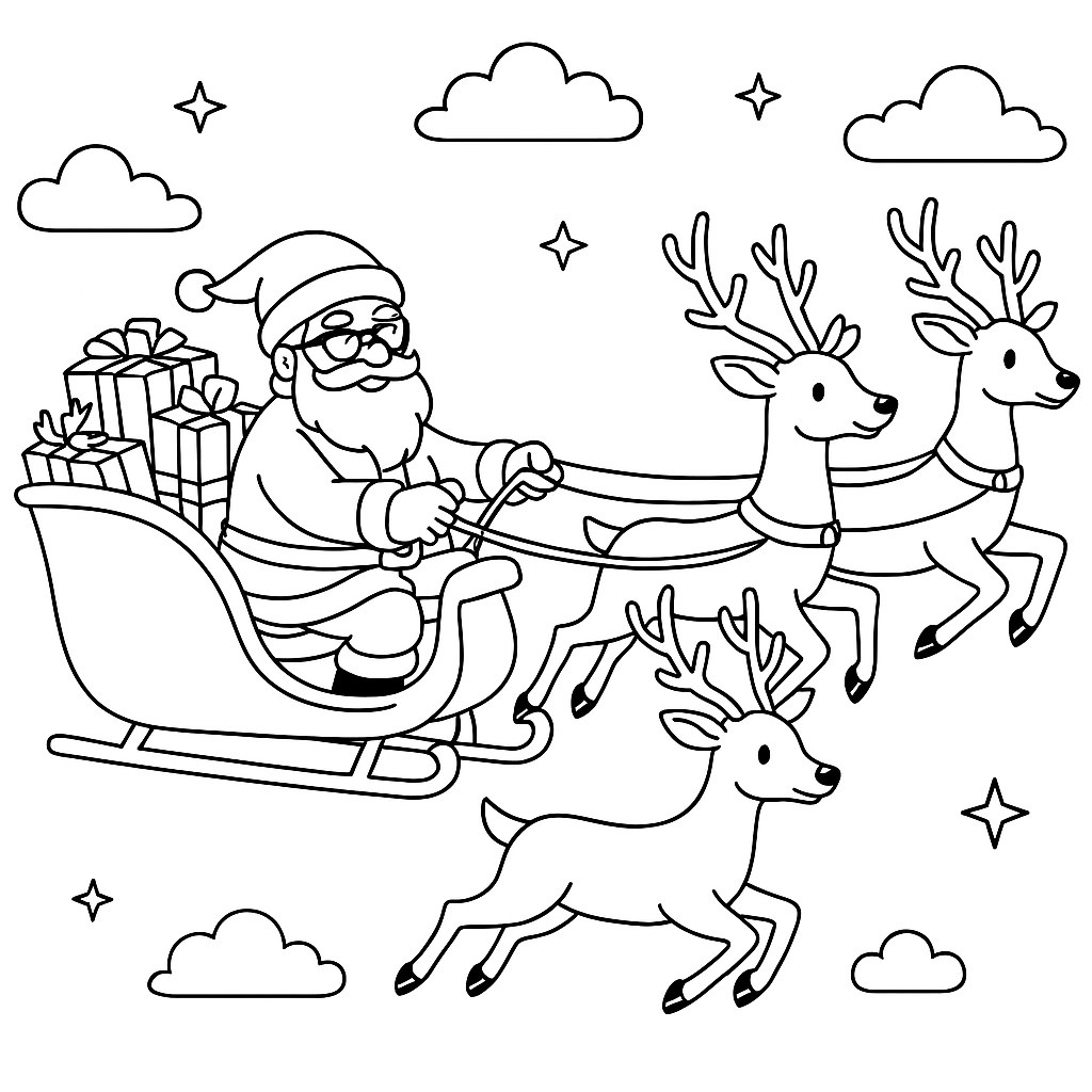 Ông già tuyết cưỡi tuần lộc