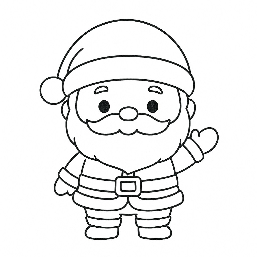 Ông già tuyết mini chibi