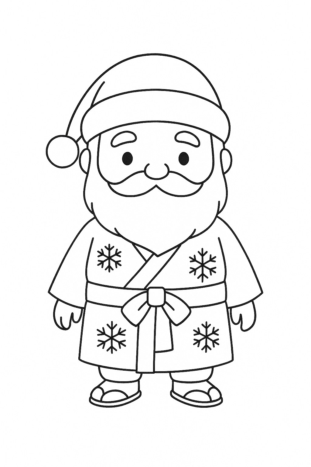 Ông già tuyết phong cách Nhật Bản