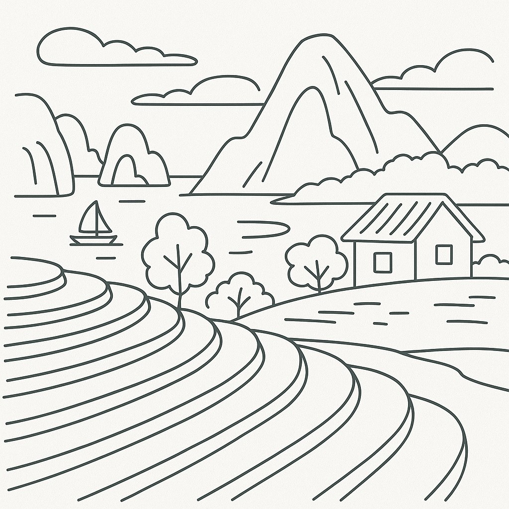 Phong cách phong cảnh Việt Nam