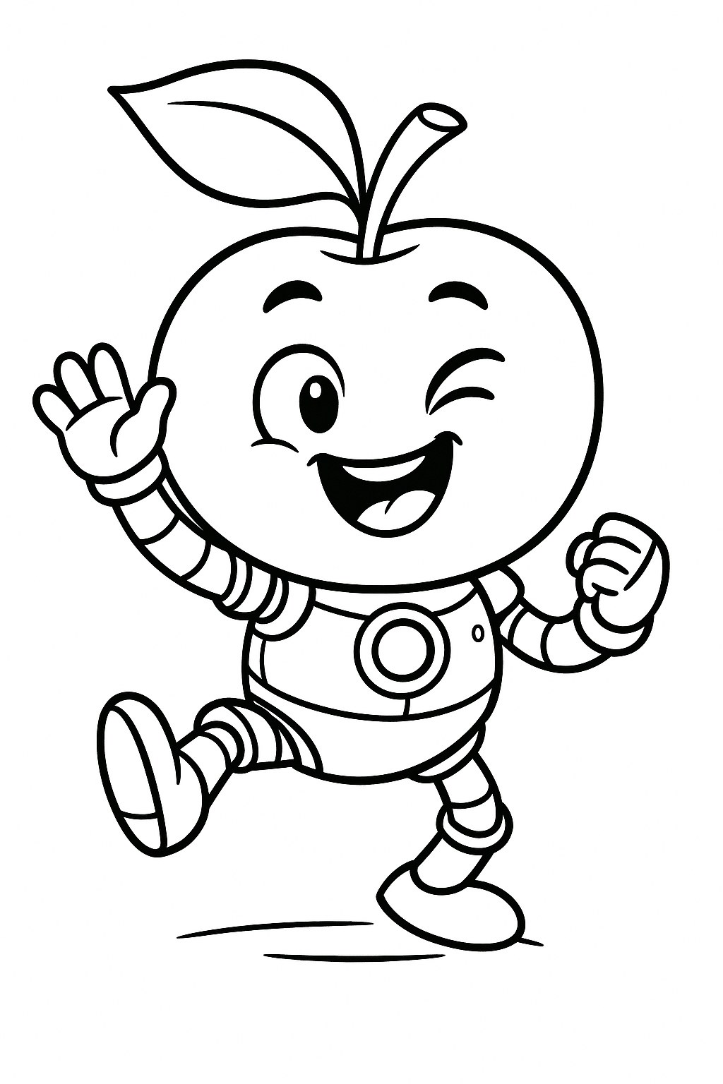 Robo trái cây vui nhộn