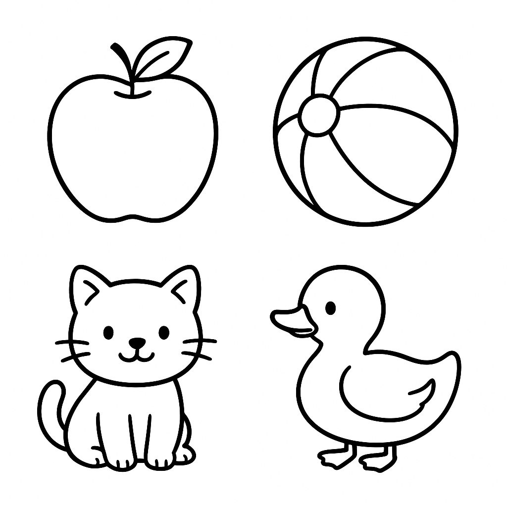 Tranh chữ cái học tập