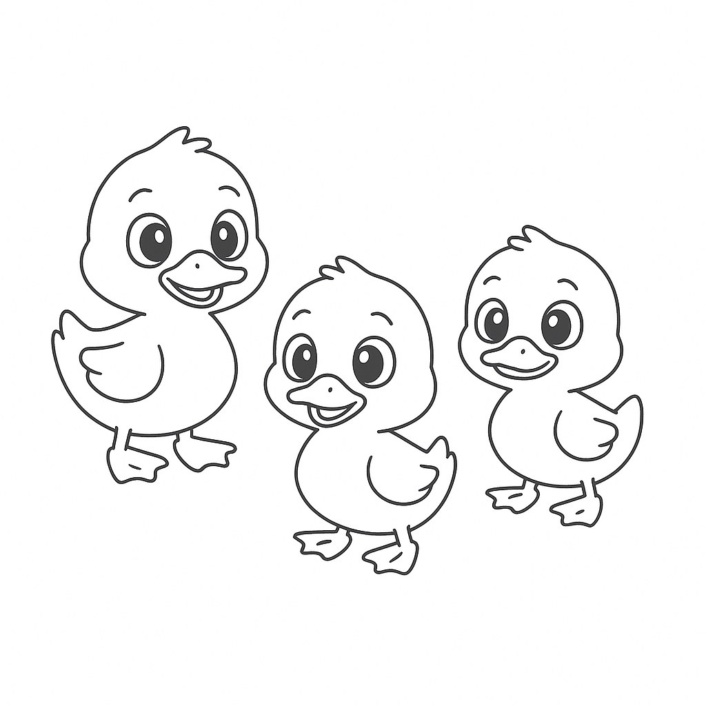 Vịt Con Hoạt Hình