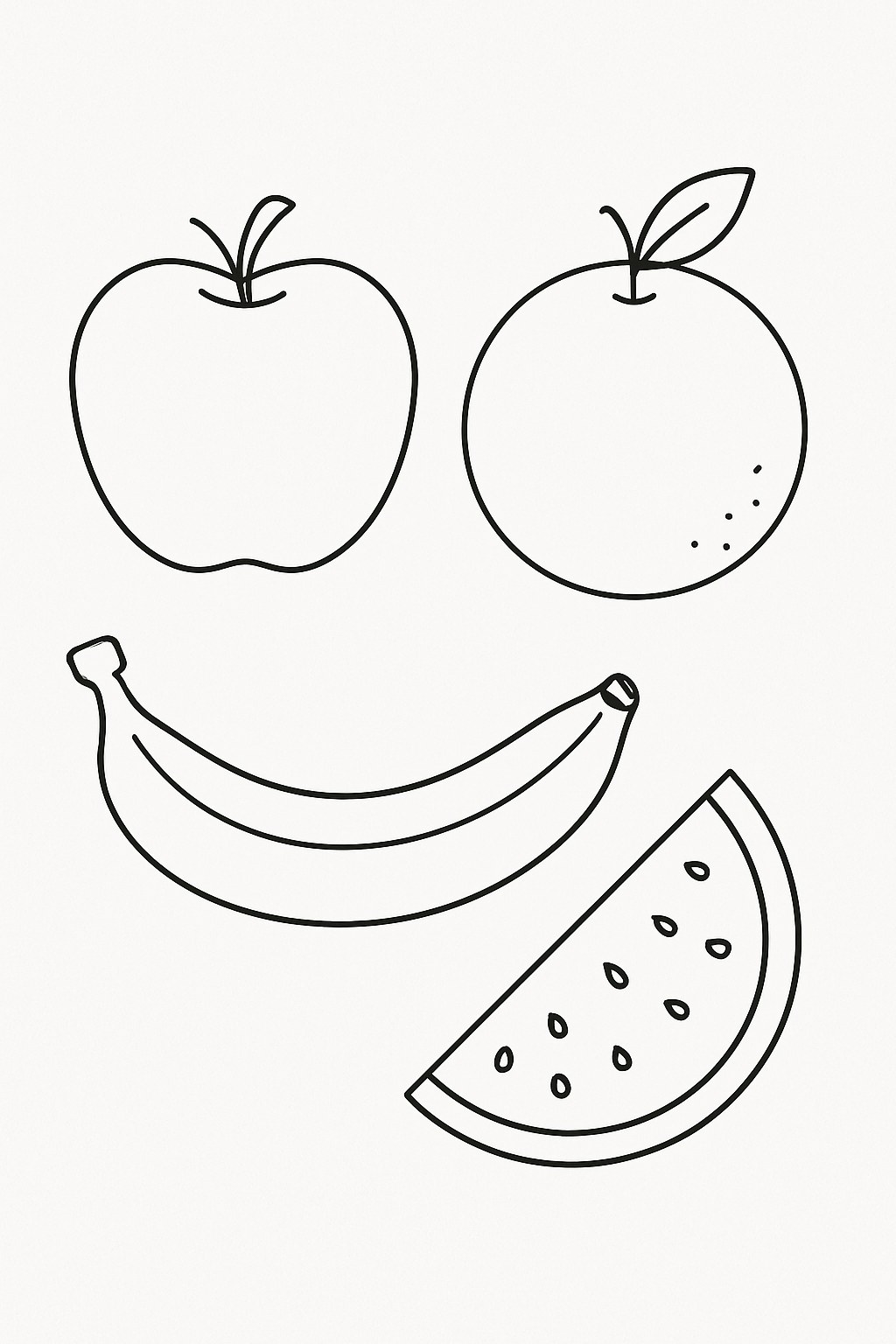 Vở tập tô hoa quả