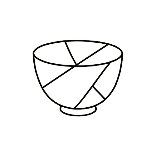 Tranh tô màu cái chén cho bé sáng tạo 2025