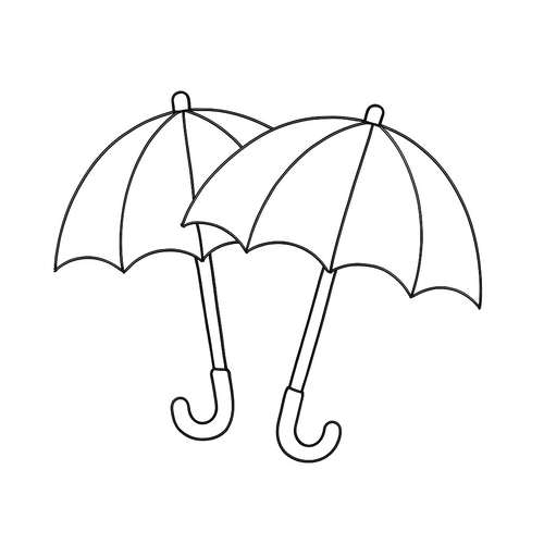 Vẽ tô màu chiếc ô cho bé sáng tạo và học hỏi 2025