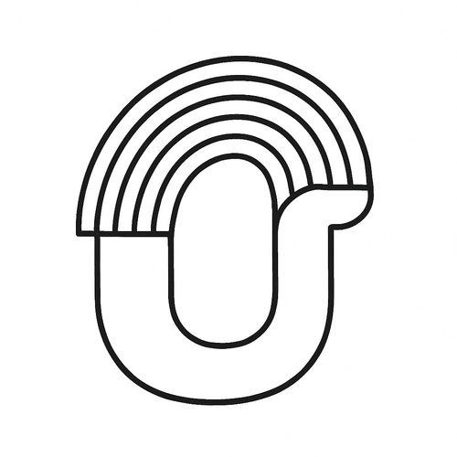 Tranh tô màu chữ ư cho bé 2025 dễ thương và bổ ích