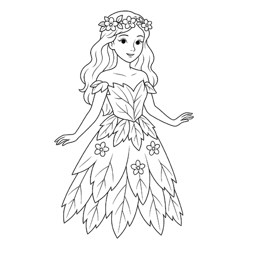 Tô màu cát công chúa cho bé đẹp nhất 2025