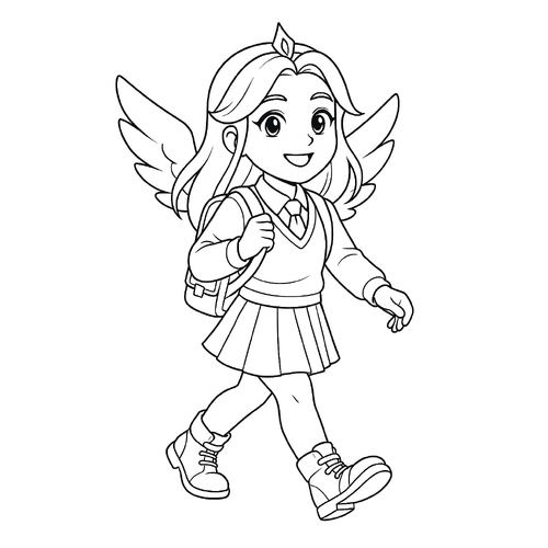 Eosa tô màu dễ thương cho bé sáng tạo 2025