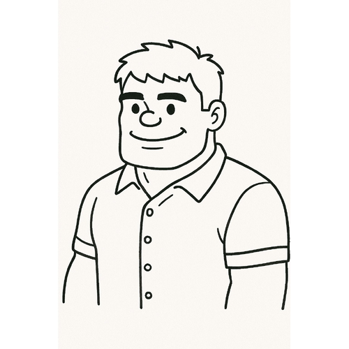 Hulk tranh tô màu người khổng lồ xanh cực ngầu cho bé 2025