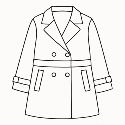 Áo măng tô nữ màu be thanh lịch xu hướng 2025