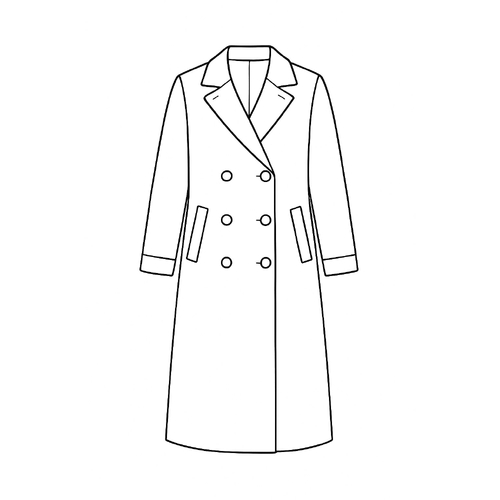 Áo măng tô nữ màu be thanh lịch xu hướng 2025