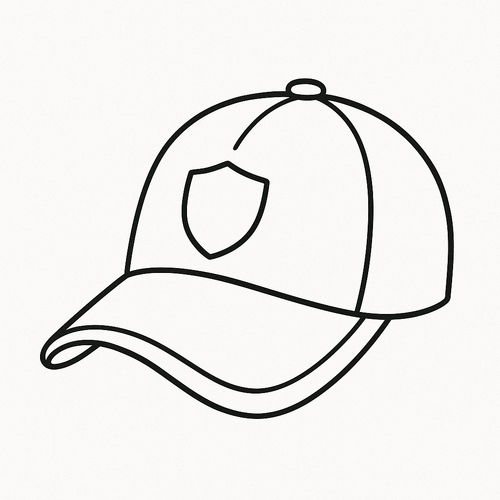 Tranh tô màu mũ lưỡi trai cho bé sáng tạo đẹp nhất 2025